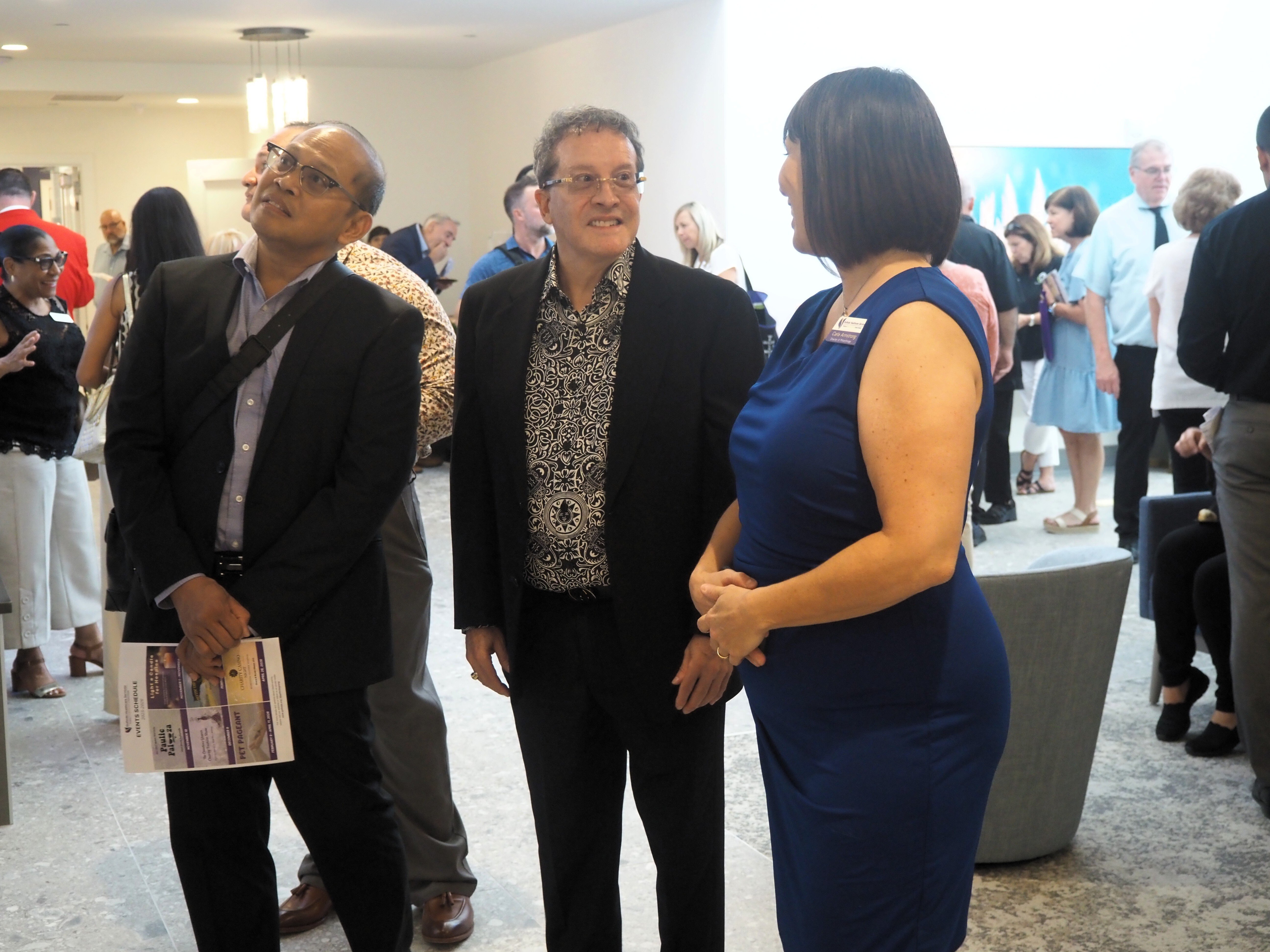 Carla Armstrong and Dr. Jay Weil
