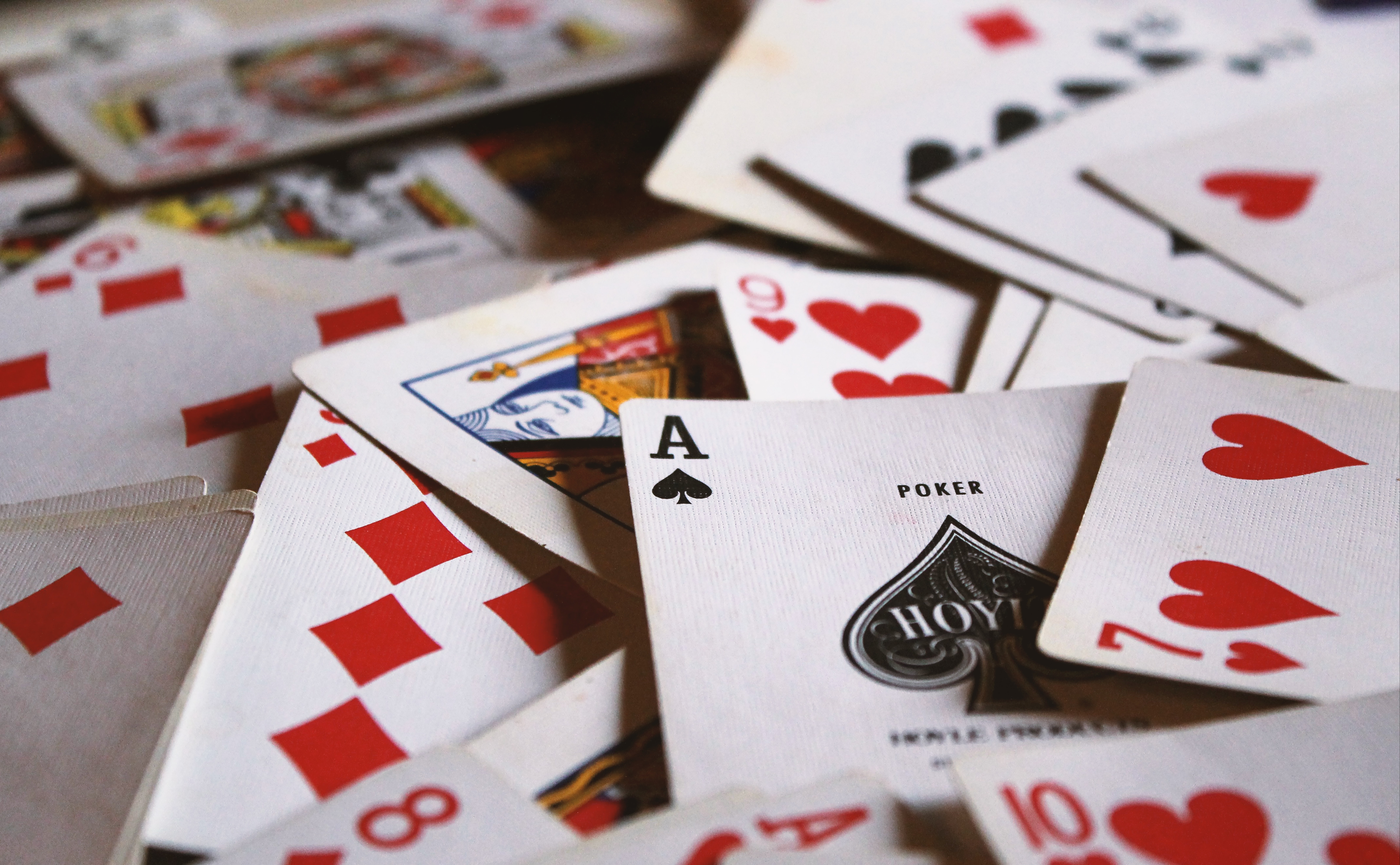 a bunch of cards